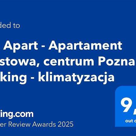 Ric Apart - Apartament Mostowa, Centrum Poznan - Parking - Klimatyzacja Esterno foto